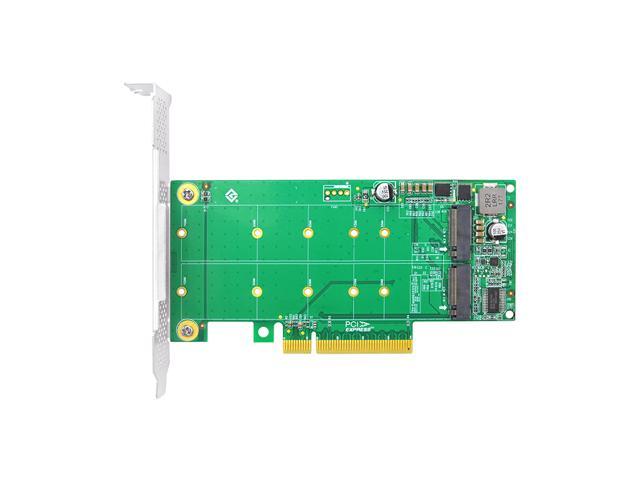 PCI-E GEN3 Full Speed 40 Gbit/s SSD PCI X4 3.0 Adapter für Desktop-PC AMPCOM M.2 NVME SSD auf PCIE Adapterkarte