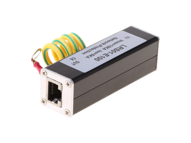 Network RJ45 monitoring equipment camera lightning protector surge ...
