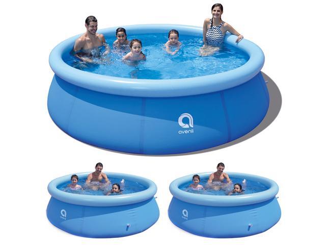 self inflating paddling pool