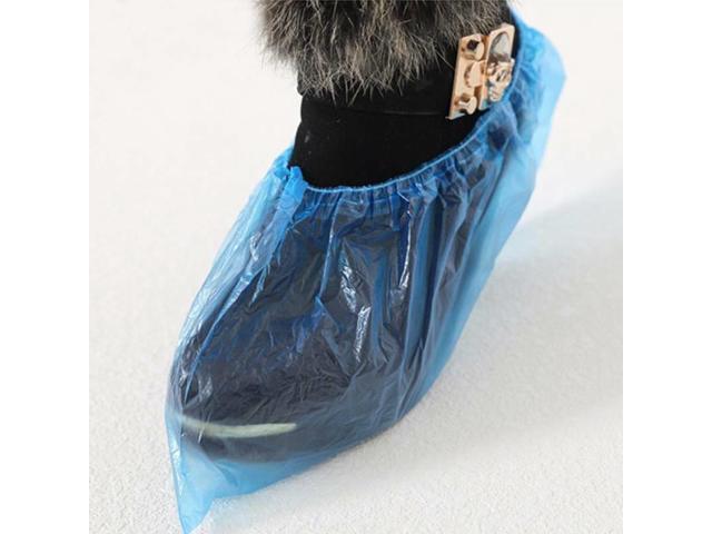 Disposable Anti Slip  Shoe Cover Plastic Cleaning Overshoes Boot  Safety
