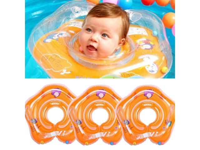 newborn baby swimming float