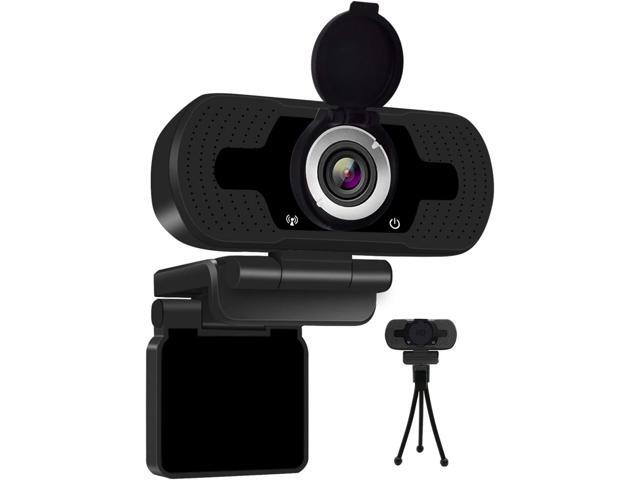1080P HD Webcam with Microphone, Anivia Web Camera with Privacy Cover and Tripod Stand, USB Camera for Computer Plug and Play, 30FPS, for Meetings Video Calls Compatible with Desktop Laptop