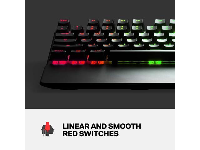 SteelSeries 64636 Apex 7 TKL RGB Mechanical Gaming Keyboard (Red 