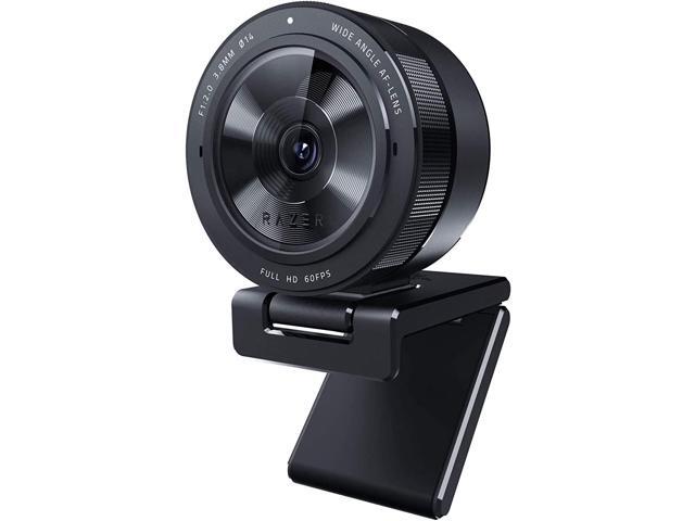 Razer Kiyo Pro Streaming Webcam: Uncompressed 1080p 60FPS - High-Performance Adaptive Light Sensor - HDR-Enabled - Wide-Angle Lens with Adjustable FOV - Lightning-fast USB 3.0