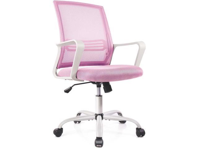 pink comfortable desk chair