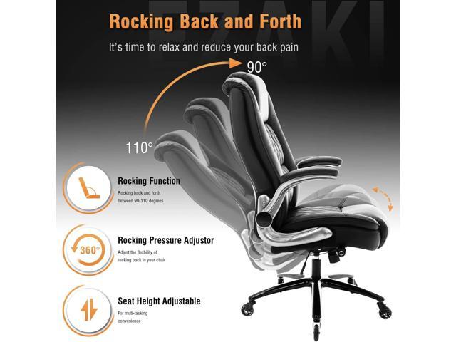 office chair rocking back and forth