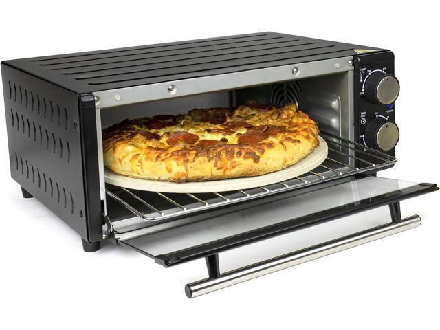 toaster oven with pizza tray
