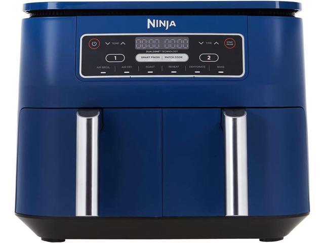 Ninja DZ250QBL Foodi 6-in-1, 8-qt. 2-Basket Air Fryer DualZone Technology -  Blue (Retail Price is $192)