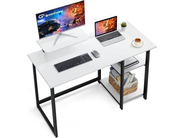 39 inch white desk