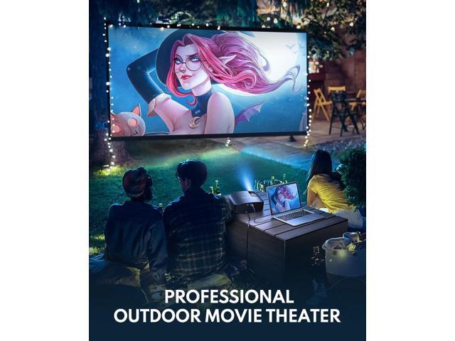 GooDee Projector 4K With WiFi And Bluetooth Supported, FHD 1080P