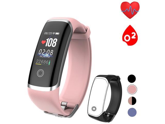 smartwatch with blood pressure oxygen heart rate & sleep quality monitor