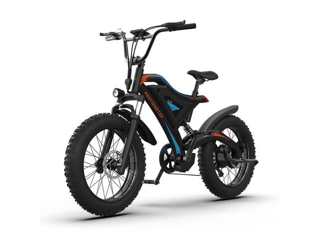 AOSTIRMOTOR S18-MINI Electric Bike for Adult 500W, 20Inch Fat Tire ...