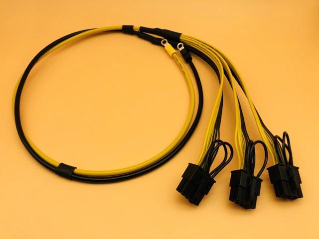 PCI Express pcie Graphics Card Connector PC Supply GPU Molex 8pin to 3