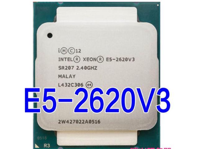 E5 2620 V3 LGA 2011-3 6 core SR207 2,4 GHz 85W E5-2620V3 2620V3 ...
