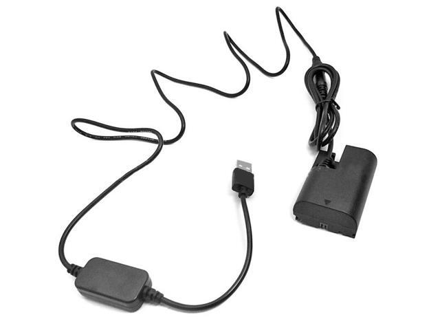 DRRI ACK-E6 Dual USB Power Adpater sostituzione DR-E6