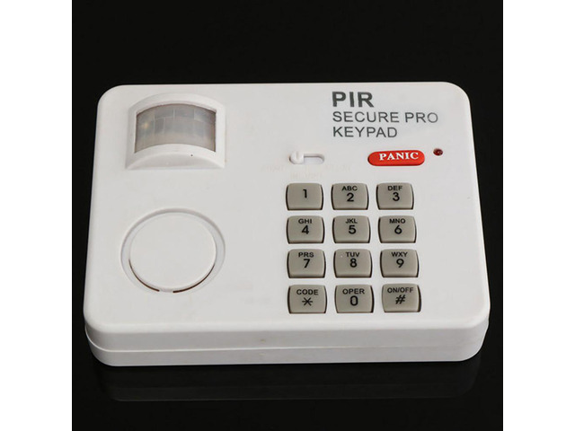 For Caravans Garage Shed PIR Motion Sensor Protection Powered ...