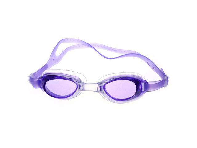 purple swimming goggles
