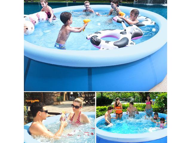 Bestway Large Family Swimming Pool Outdoor Garden Summer Fill n Fun Kids Paddling Pools 
