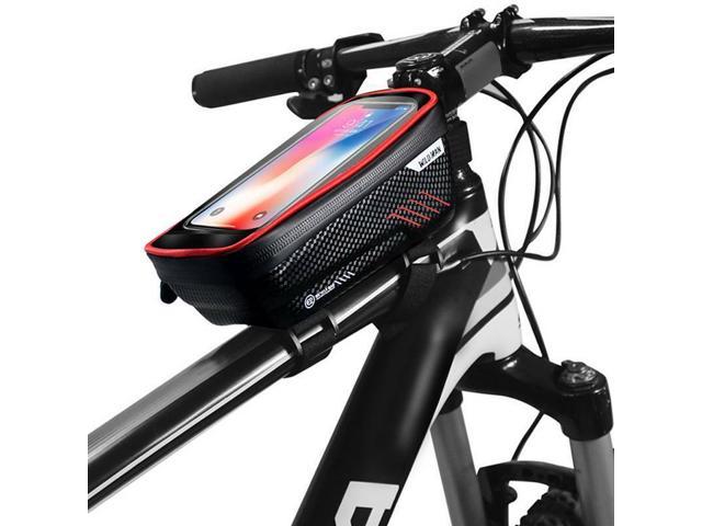Cycling Mountain Bike Bicycle Frame Front Tube Bag Phone Holder Case Pouch^