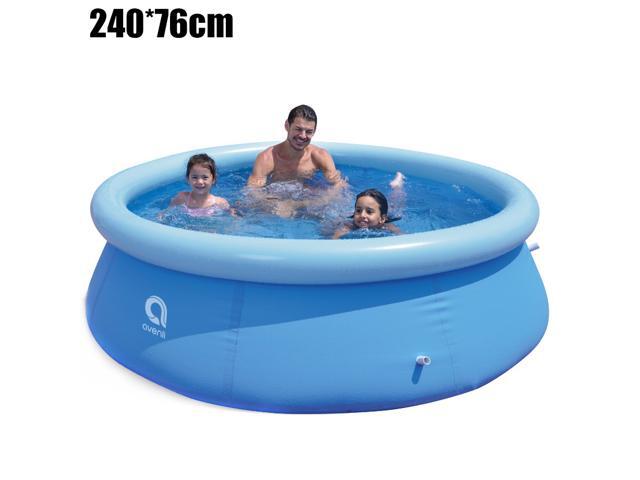 Inflatable Swimming Pool Bathing Pool for Kids Adult Family Kiddie Pools Summer Water Playing Equipment for Indoor Outdoor Garden Lawn Backyard Childrens Paddling Pool