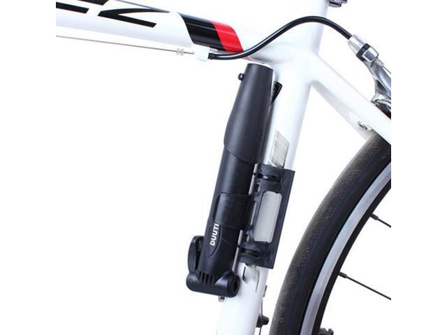 Mini Bike Hand Pump Bicycle Portable Tyre Inflator Dual Clip Rolson Valve
