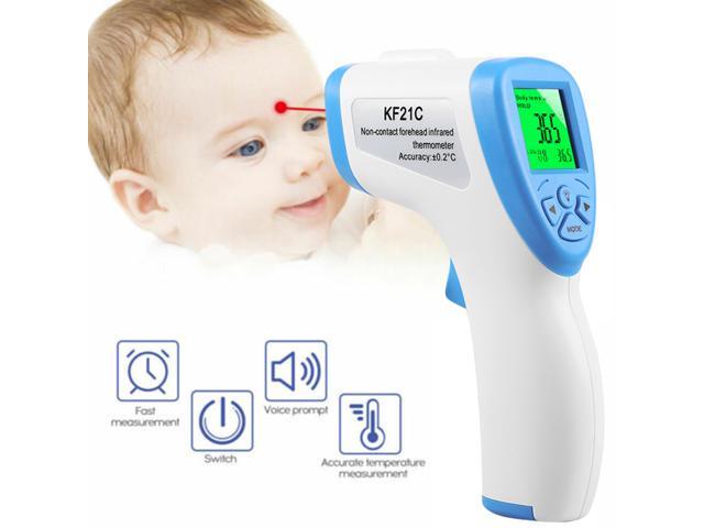 Adult Surface of Objects Zoilmxmen LCD Digital Non-Contact Infrared Thermometer Portable Forehead Temperature for Baby