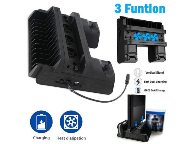 ps4 charging stand with cooling fan