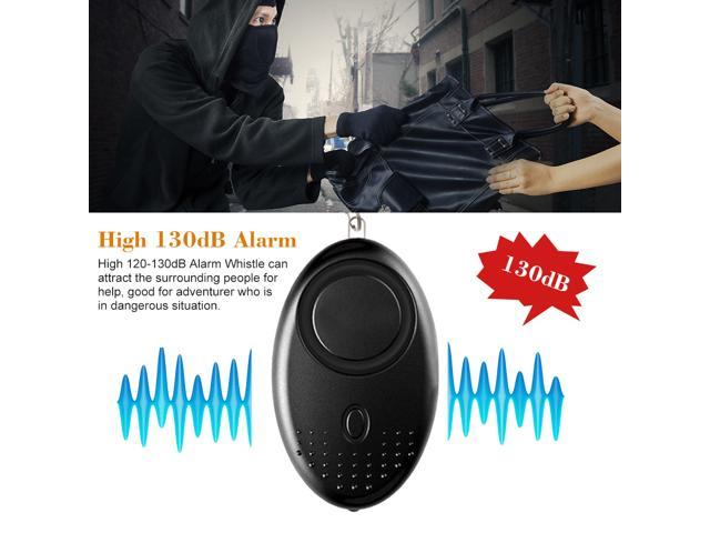 Personal Alarm Self Defense Alarm 130dB Personal Security Alarm Keychain with Light for Women/Elderly/Girls/Explorer