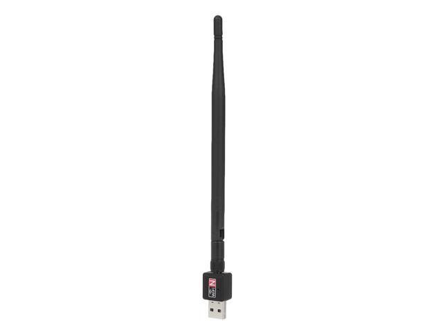 600Mbps Wireless USB WiFi Adapter Dongle LAN 802.11/b/g/n 2.4Ghz Laptop PC 