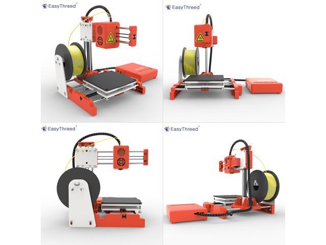 EasyThreed 3D Printer for Kids Mini Desktop 3D Printer 100x100x100mm Print  Size No Heated Bed One-Key Printing with TF Card PLA Sample Filament for  Beginners Household Education 