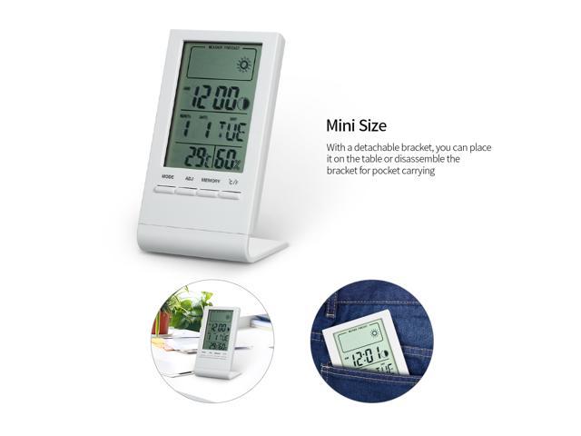 Room Thermometers Indoor Mini Indoor Thermometer Room Temperature Monitor  Accurate Hygrometer Humidity Meter Max/Min