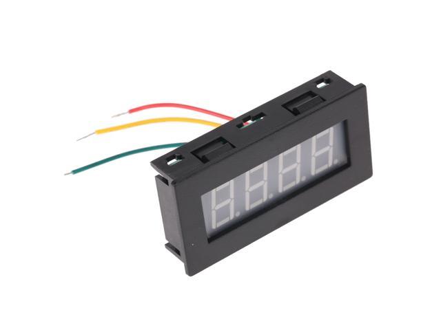 High Precision 0.56" 4LED Digital Frequency Tachometer Car Motor Speed Meter RPM 