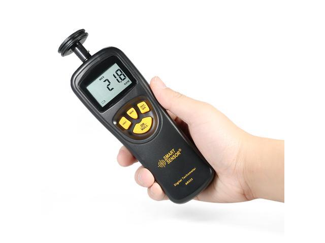 SMART SENSOR Handheld LCD Digital Tachometer 19,999 RPM Speed Tach Meter J4R1 