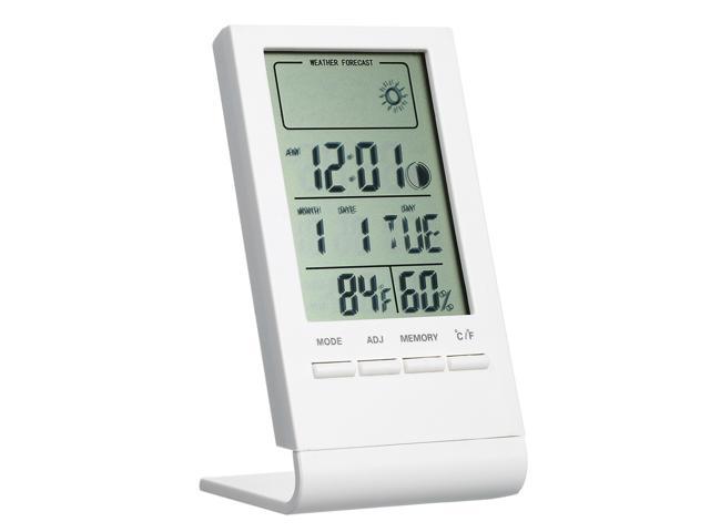 Mini Indoor Thermometer Hygrometer - CHIVENIDO Room Thermometer 2 in 1  Temperature and Humidity Monitor Gauge for Table, Kitchen, Office, Outdoor  (No