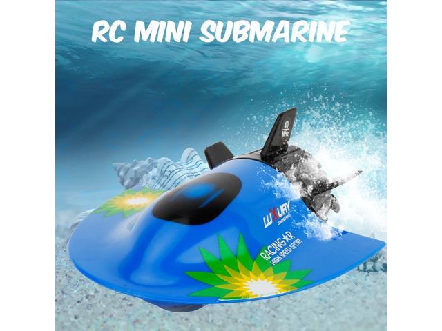 Create Toys Mini RC Submarine Boat RC Toy Remote Control Waterproof Diving Christmas Gift for Kids Boys