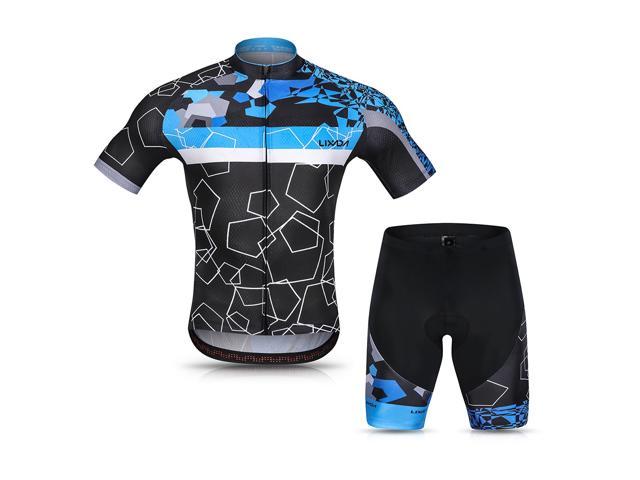 Details about  / Lixada Men Cycling Jersey Set Breathable Quick-Dry Short Sleeve Biking F8E8