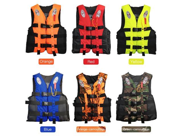 Details about   Fishing Life-Jacket Water Sport Life Vest Adults Children Buoyancy Waistcoat USA 