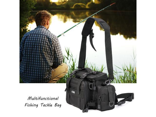 Details about   Multifunctional Fishing Tackle Bag Outdoor Sports Fishing Lures Gear Storage Bag