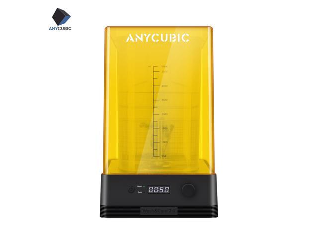 ANYCUBIC Wash and Cure Station, Newest Upgraded 2 in 1 Wash and Cure 2.0 Machine for Mars Photon S Photon Mono LCD SLA DLP 3D Printer Models UV Rotary Curing Resin Box