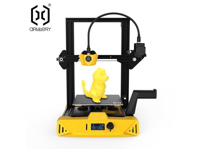 Artillery Hornet High Precision 3D Printer 95% Pre-Assembled 220x220x250mm Build Volume Silent Printing with Remote Drive Extruder Works with PLA/ABS/PETG/TPU/Wood