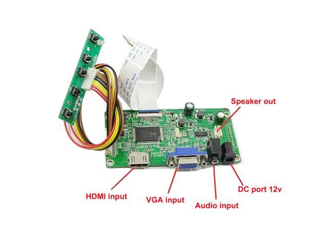 DVI for B156HTN03.8 EDP HDMI VGA LCD LED LVDS Controller Board Driver