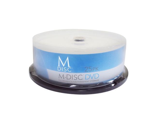 Vinpower Digital 4.7GB 4X Archival DVD+R White Inkjet Printable 25 Packs Spindle Disc Model MDDPR04WIP-25