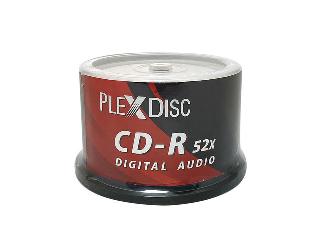 Plex Disc Cd R PlexDisc TY Series Blue CD-R 52X 700MB Music Digital Audio White Inkjet ...