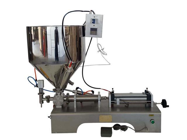Intsupermai High Quality 110V 30ml-300ml Paste&Liquid Filling Machine with  Heating Function Updated