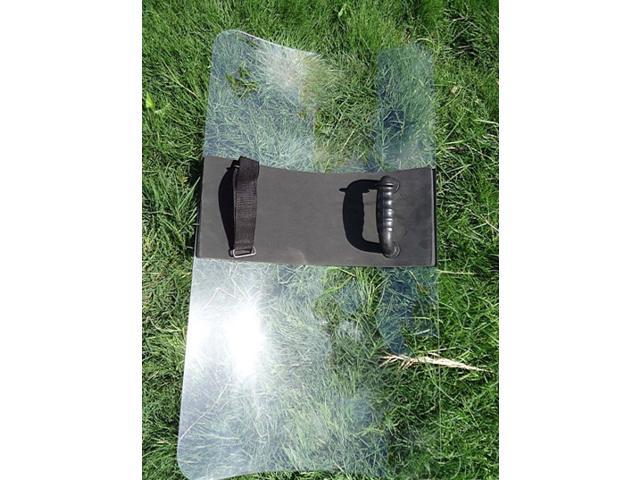 Intsupermai Clear Polycarbonate Shield Anti Riot Shield 3.5mm PC