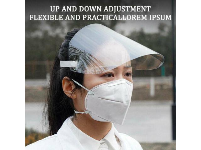 Hat with Face Shield Visor For Men and Women NEW Face Cover ANTI SPLASH 