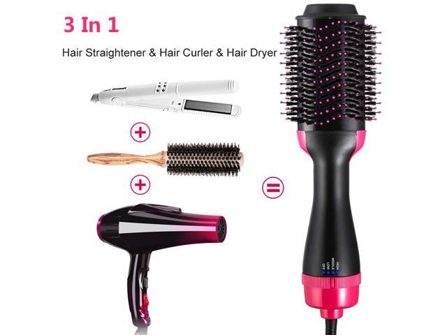 hot iron hair brush