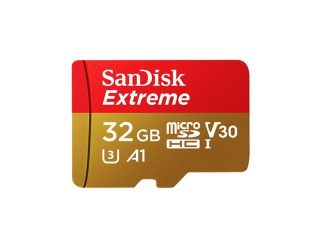 Genuine Original SanDisk Extreme MicroSD Card SQXNE 32G/128GB/256GB 100M A1 TF Card U3 C10 A1 V30 4K Memory Card Super Fast Speed 100MB/s Read 60MB/s Write