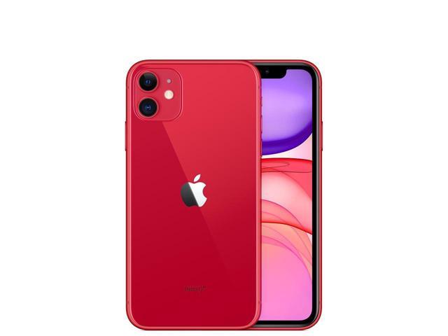 Refurbished Apple Iphone 11 64gb 4gb Fully Unlocked Cdma Gsm All Carriers Verizon At T T Mobile Sprint Red Color Grade C 7 10 2 Days Delivery Newegg Com