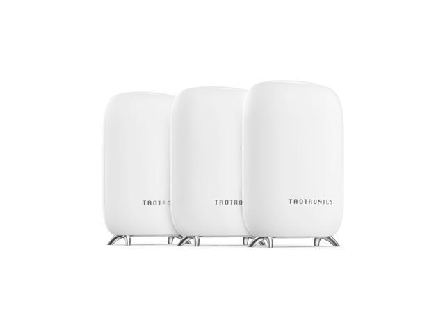 Eenzaamheid vlot Kakadu TaoTronics Mesh WiFi Router, Tri-Band AC3000 Whole Home WiFi Router/Extender  Replacement, 6,000 Sq. Ft Coverage with 4 Gigabit Ethernet & 1 USB 3.0  Ports, Connection of up to 200 Devices (3 Pack) - Newegg.com